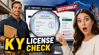 How to look up a contractor license in Kentucky