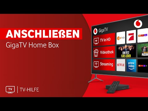 Vodafone GigaTV Home Box: Anschließen