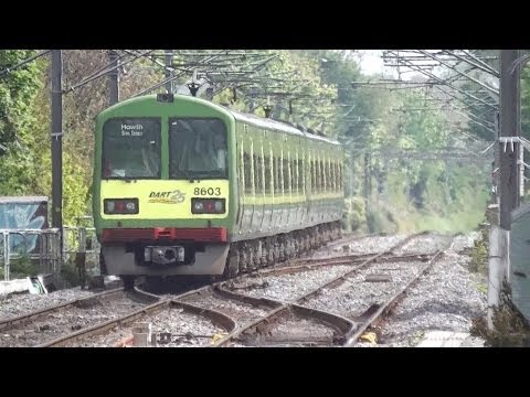8510 Class DART Train number 8603 - Clontarf Road Station, Dublin