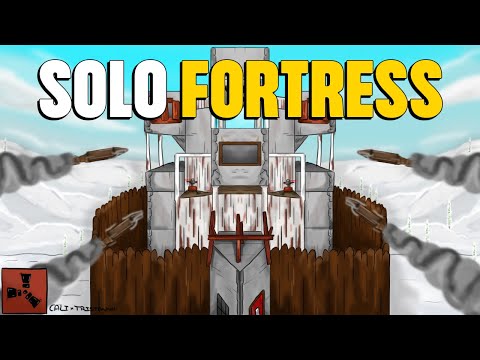 I Built the most defendable solo fortress in Rust...