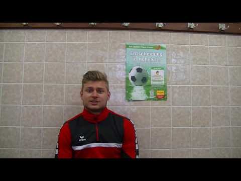 Ricardo Balzis Interview kurz vor dem Oddset Pokalfinale