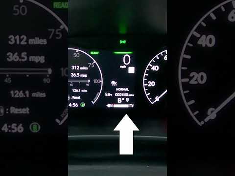 2023 Honda CR-V Hybrid Regen Braking Levels Demo