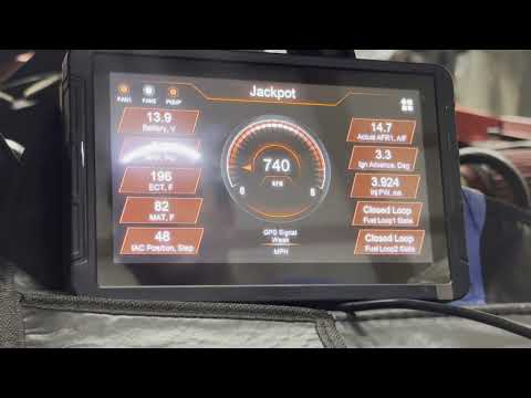 68 Camaro ACES Jackpo IAC Adjustment Video 2
