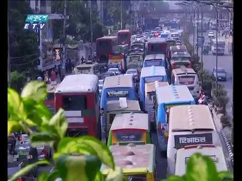 রাজধানীতে যানজট