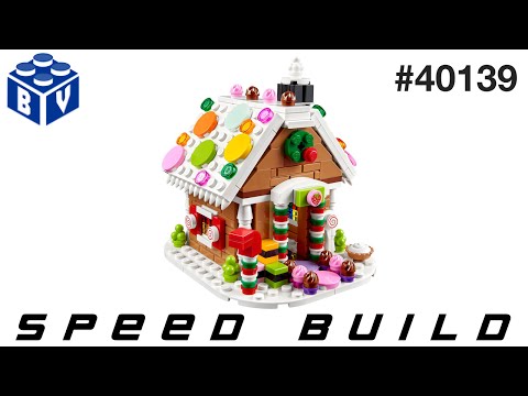 Vidéo LEGO Saisonnier 40139 : La maison en pain d'épice