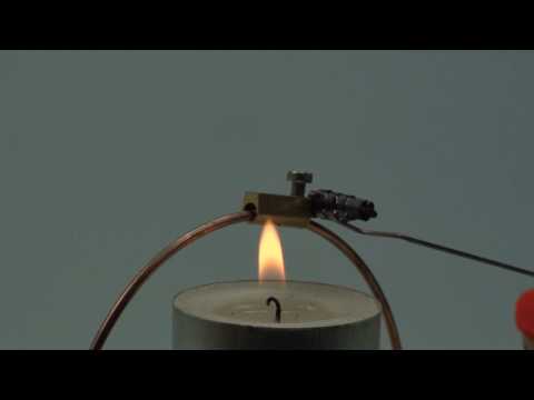 Physikalische Effekte originell veranschaulichen mit OPITEC Bausatz Thermowippe (Artnr. 104689)