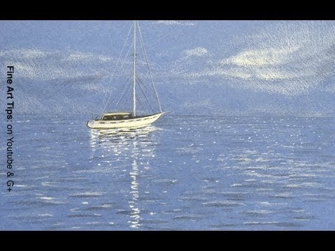 How to Get Inspired? Drawing of a Sailing Boat - Fine Art-Tips.