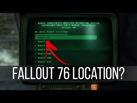 All References to Fallout 76 in Previous Fallout Games