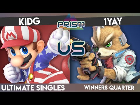 PRISM 198 - KidG (Mario) vs. 1Yay (Fox) - Winners Quarter - Smash Ultimate Single