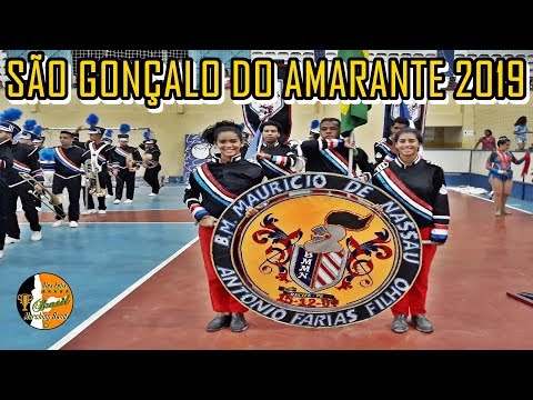 BMMN 2019 BANDA MARCIAL MAURICIO DE NASSAU 2019 SÃO GONÇALO DO AMARANTE - RN. CONCURSO INTERESTADUAL