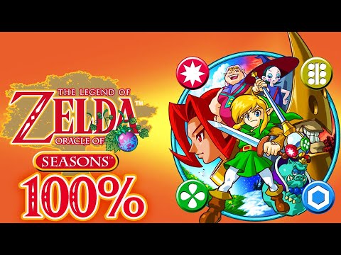 The Legend of Zelda Oracle Of Seasons - 100% Longplay Full Game Walkthrough Gameplay Guide
