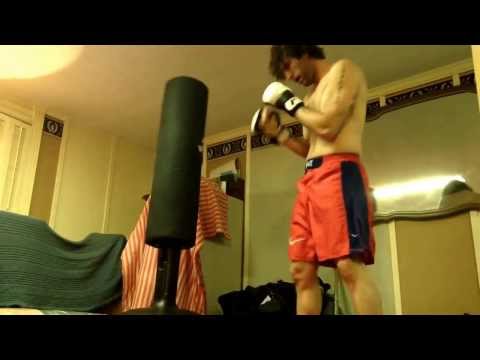 Nicholas Givanio daily training for Johnny Games epic film*Super Hero's train harder*MMA,Kick Boxing