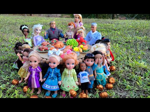 Thanksgiving parade 2023 ! Elsa & Anna toddlers - Barbie dolls