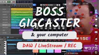 Video thumbnail for Boss Gigcaster 8 & Your Computer by JP Cumberlidge