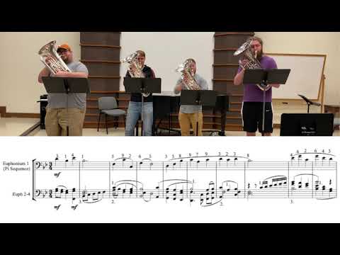 Can you make music with the numbers of Pi? (Euphonium original)