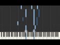 The Dragon's Daughter   David Lanz Easy Piano Tutorial