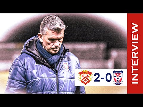 💬 "We didn't start bright enough." | Kettering Town 2-0 York City | John Askey Post Match