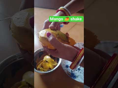#recipe #food #mango 🥭 shake gugu ra mana pura khusi