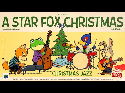 A Star Fox Christmas 🎄🦊 | Smooth Jazz inspired by Charlie Brown Christmas✨