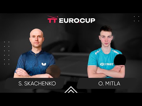 12:00 Serhii Skachenko - Oleksii Mitla 02.01.2024 TT Euro.Cup Ukraine Master. TABLE 3