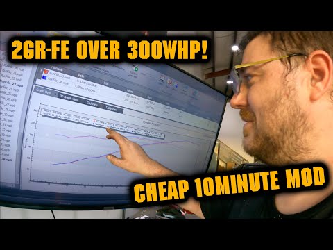 Getting to over 300whp with the 2GR-FE