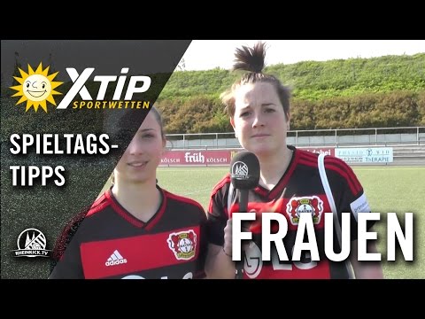 XTiP Spieltagstipp mit Valentina Finestra und Anna Farina Kaiser (beide Bayer 04 Leverkusen II)