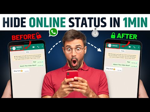 Hide WhatsApp ONLINE Status Without Any App | WhasApp LAST SEEN Hide Kare