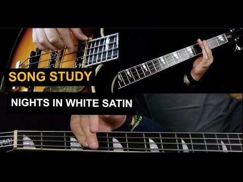 Nights In White Satin Bass Guitar Lesson - Moody Blues