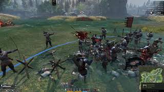 Tiger Knight: Empire War maxed out 1080p - archer fight