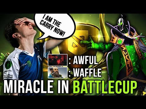 Miracle EPIC Rubick in 7.12 Battle Cup with Dota 2 Plus - Europe Division Highest Tier