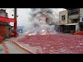 Burning 1000000 firecrackers At a Time | China's Festival |
