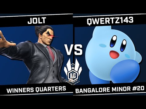 Jolt (Kazuya) vs qwertz143 (Kirby/Mii Gunner) - ILG Bangalore Minor #20