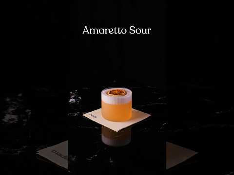 Amaretto Sour Cocktail #cocktailrecipe  #AmarettoSour #CocktailTime #ClassicCocktail #deliciousdrink