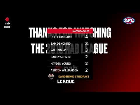 NAB LEAGUE 2019: Round 14 - Sandringham v Dandenong (Full Game)