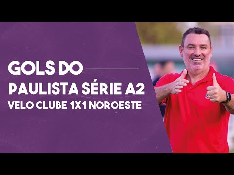 VELO CLUBE 1 X 1 NOROESTE: MELHORES MOMENTO DO TÍTULO DO GALO VERMELHO NO PAULISTÃO SÉRIE A2