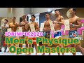Men's Physique Open Masters　決勝ステージ