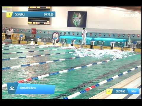 Serie 9 dei 100 Stile Libero  Assoluti Maschi Master - Campionati Regionali Masters 2014 di Veneto