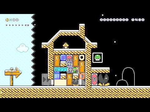 Super Mario Maker 2 Puzzle - Boxed In