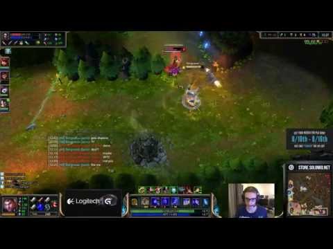 Highlights from a 13min(!) game ft. Bjergsen vs Sneaky and Cypress