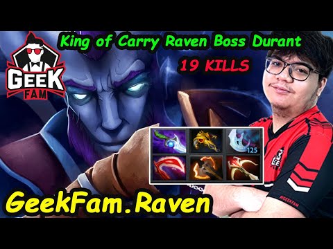 GeekFam Raven durant - [Riki]  King OF Carry 10 K MMR Insane Step Back  Dota 2 pro Gameplay