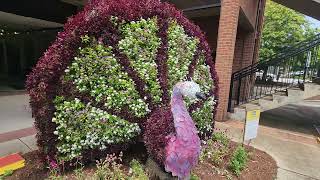 Soiree Kawaii Peacock Topiary