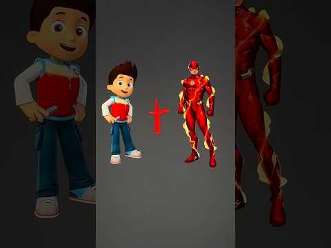 Ryder Paw Patrol Mixed The Flash #short
