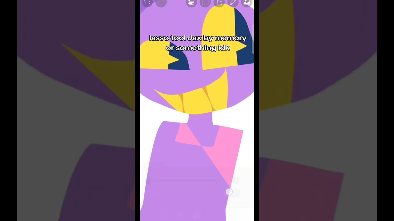 Jax TADC lasso pen speedpaint #speedpaint #theamazingdigitalcircus #jax