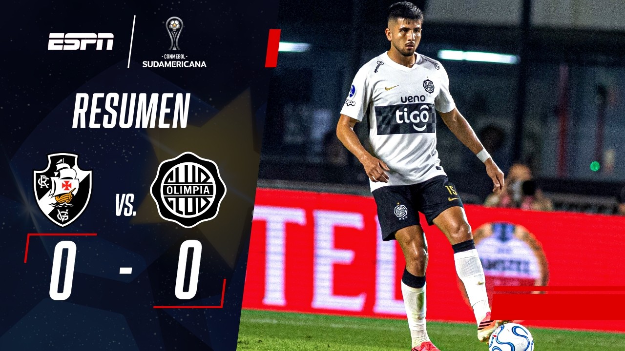 OLIMPIA AGUANTÓ HASTA EL FINAL Y SACÓ UN EMPATE EN BRASIL | Vasco Da Gama 0-0 Olimpia | RESUMEN
