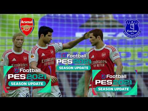 🔴 LIVE : Arsenal vs  Everton 🏆 2026 | 🎮 Video Game eFootball PES 2021 Season Update⚽Gameplay
