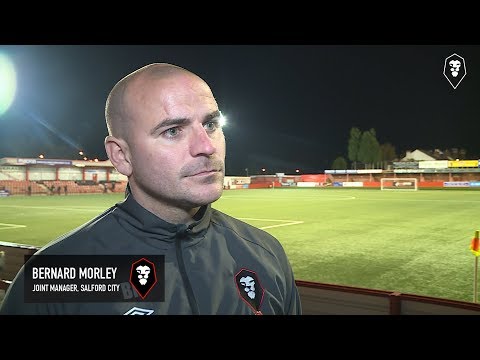 Tamworth 1-2 Salford City - Bernard Morley post match interview