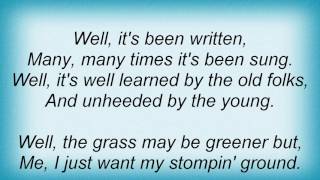 Rory Gallagher - (back On My) Stomping Ground Lyrics