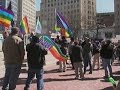 Raw: Hundreds Rally Against Indiana Law - YouTube