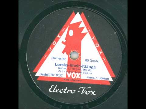 Orchester Jenö Fesca - Lorelei-Rhein-Klänge 1. Teil