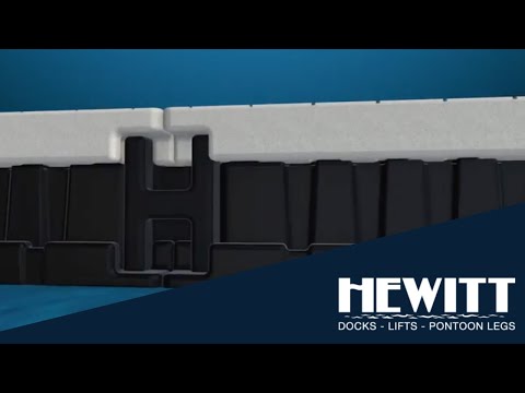 Hewitt Dock Floats by Ace Roto mold
